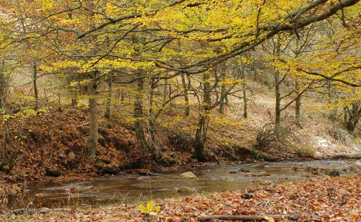 Uno de los paisajes que podemos encontrar en La Hiruela