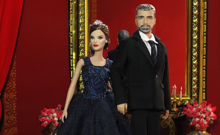 Letizia y Felipe tienen también sus propios muñecos