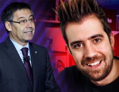 Bartomeu, presidente del Barça, denunció a AuronPlay por haberle llamado 'Nobita'