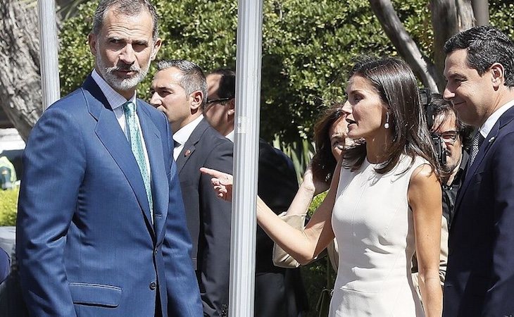 Letizia protagonizó una nueva polémica en Sevilla