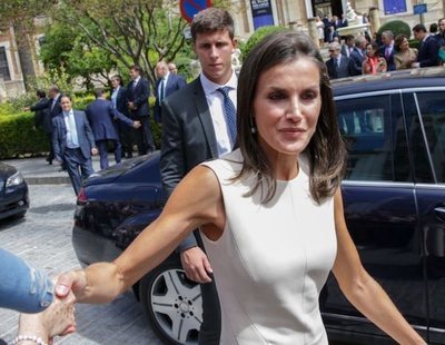 La bronca de la reina Letizia a un escolta: "¡Casi me mato!"