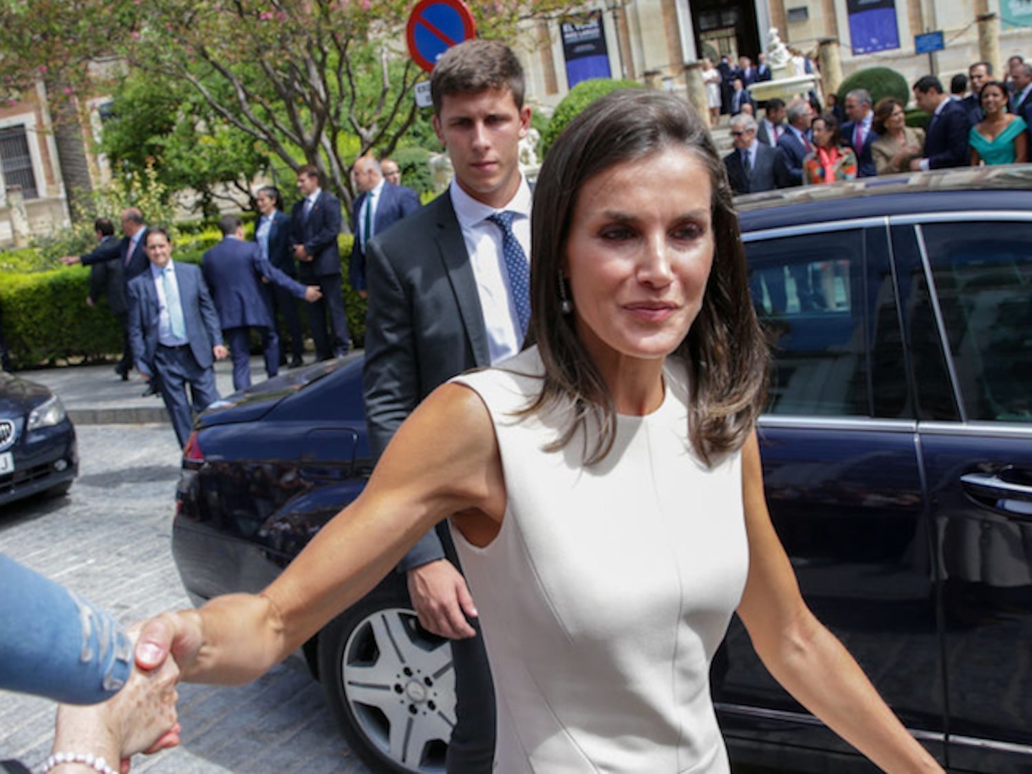 La bronca de la reina Letizia a un escolta: "¡Casi me mato!"