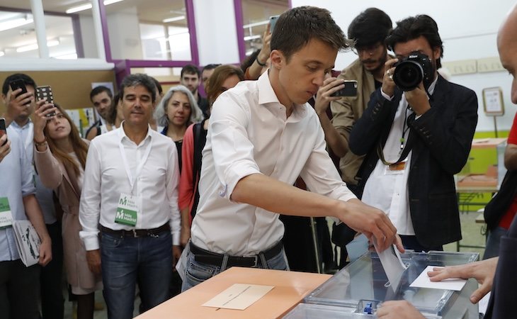 El entorno de Errejón, dividido ante la posibilidad de una nueva candidatura