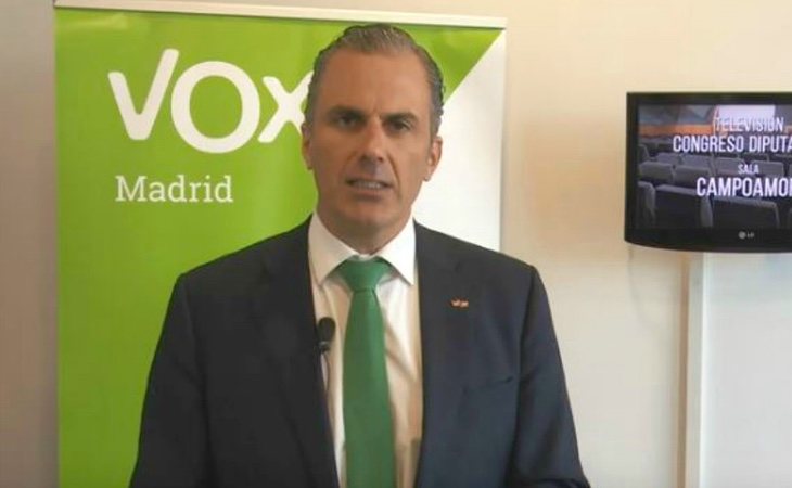 El secretario general de VOX, Javier Ortega Smith