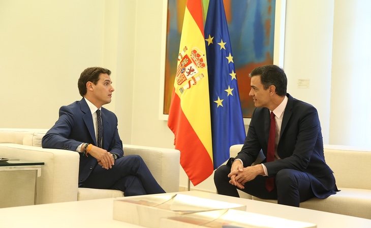 La reunión entre Sánchez y Rivera celebrada en mayo no sirvió para realizar ningún acuerdo u ofrecimiento