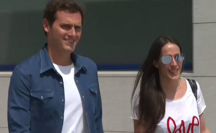 Albert Rivera y Malú en su primera aparición pública