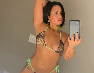 Demi Lovato revoluciona Instagram con su alegato a favor de las curvas