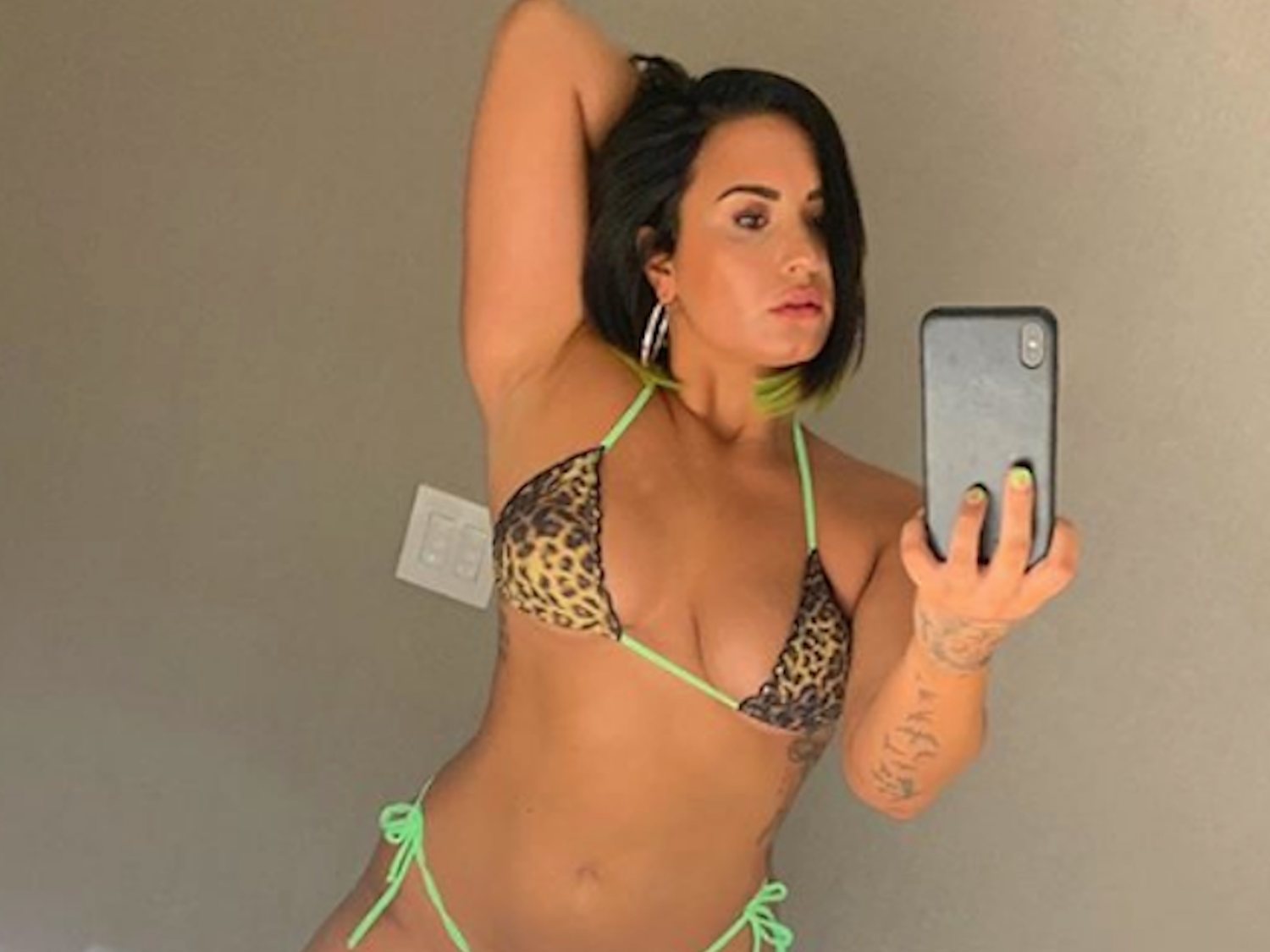 Demi Lovato revoluciona Instagram con su alegato a favor de las curvas