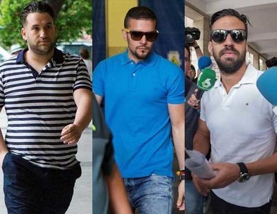 Multan con 270 euros a los tres miembros de 'La Manada' por el robo de gafas