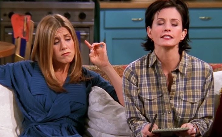 Monica explica las siete zonas erógenas básicas en 'Friends'
