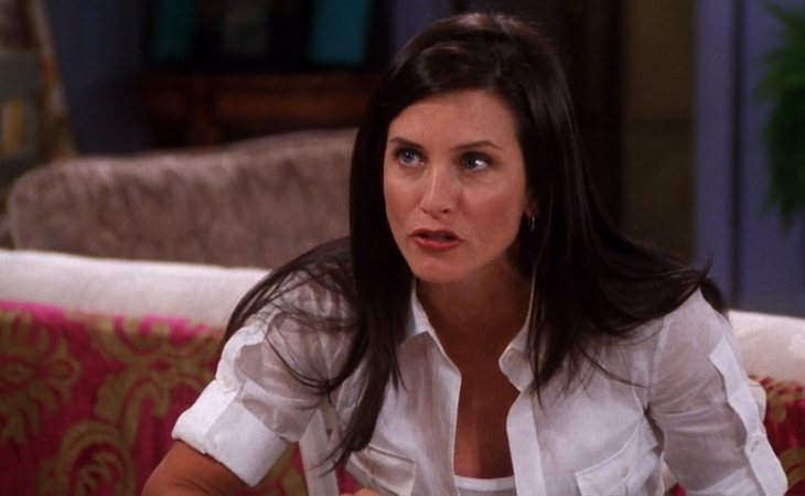 Monica, la maniática del grupo en 'Friends'