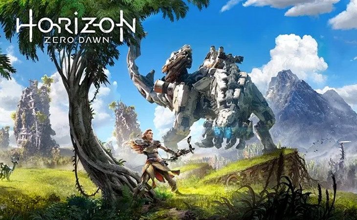 Sería visualmente asombroso ver a los dinosaurios robot de 'Horizon Zero Dawn' en el cine