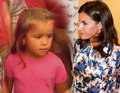 El vídeo que pone en cuestión la simpatía de la reina Letizia con una niña de tres años