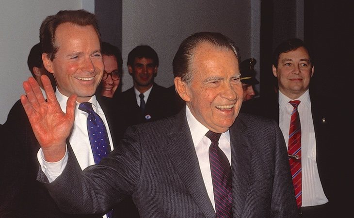 El expresidente Richard Nixon abandonó el cargo por el escándalo Watergate antes de que se llevara a cabo la votación inicial