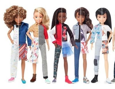 Mattel lanza su primera línea de muñecos sin género