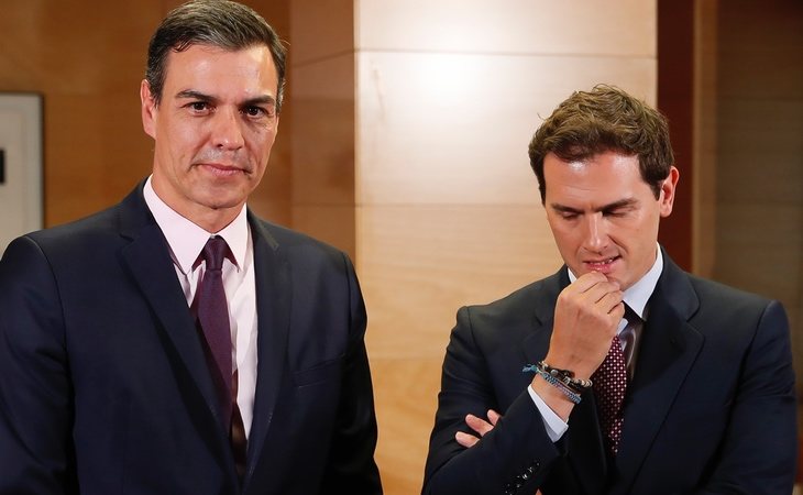 Albert Rivera impuso el veto a Pedro Sánchez