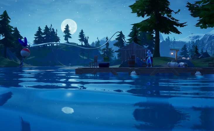 De pesca en 'Fortnite'