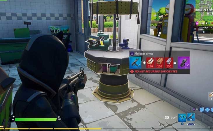 Banco para mejor las armas en 'Fortnite'