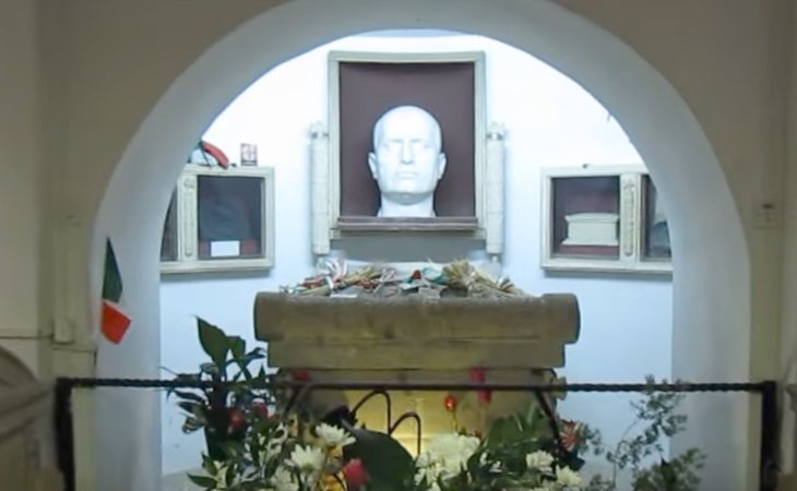 Mussolini cuenta con un lugar privilegiado dentro de una capilla en la región italiana de Emilia-Romaña