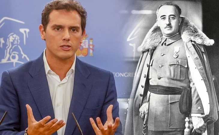 Albert Rivera critica la exhumación: 'No se ha buscado consenso, se ha sacado en contra de la mitad del país'