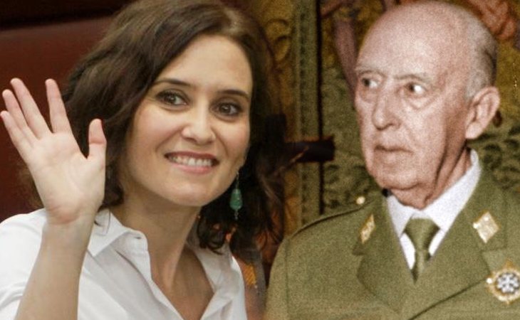 Isabel Díaz Ayuso califica la exhumación de Franco de 'necroshow'