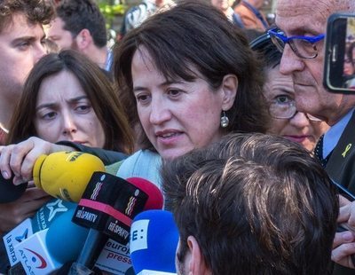 La presidenta de la ANC celebra los altercados de Barcelona: "Hacen visible el conflicto"