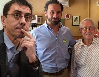 Salvador, el padre de Juan Carlos Monedero que fue candidato de VOX y alaba a Franco