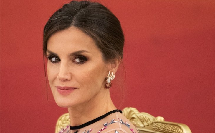 La reina Letizia se siente en una 