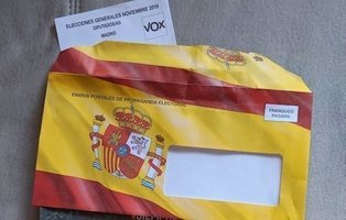 VOX introduce cartas en buzones que se dieron de baja en el censo de propaganda electoral
