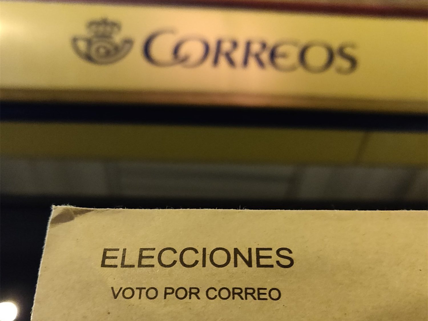 El voto por correo cae un 30% para las elecciones del 10-N