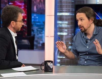 Indignación por la pregunta de Pablo Motos a Pablo Iglesias en 'El hormiguero' para defender a Amancio Ortega