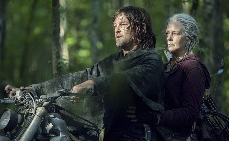 Daryl y Carol en 'The Walking Dead'