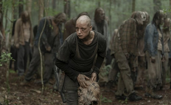 Samantha Morton como Alpha en 'The Walking Dead'