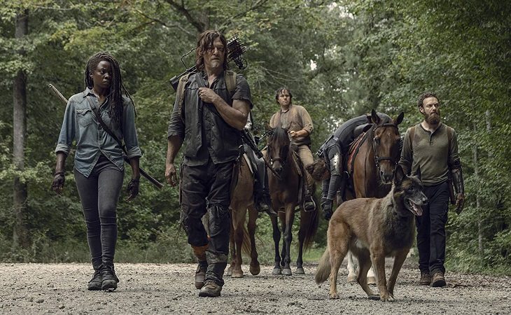 Los protagonistas de 'The Walking Dead'