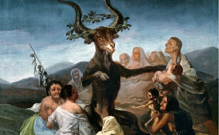 El Aquelarre (Goya, 1798)