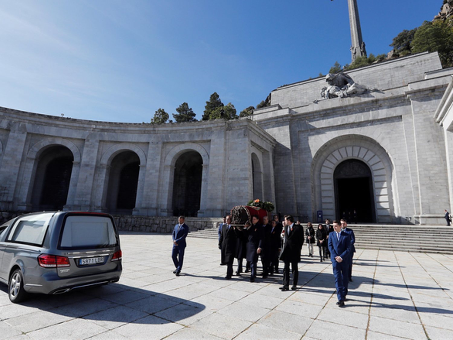 El elemento que honra a Franco en el Valle de los Caídos que el Gobierno no ha retirado