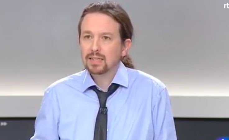 Pablo Iglesias: 'Ojalá sea la última vez que haya un candidato en el que solo hay hombres a la presidencia del Gobierno