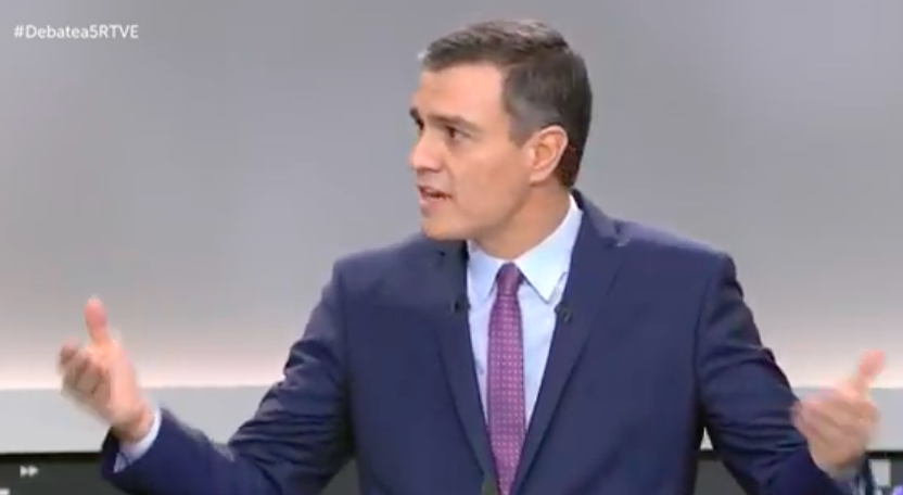 Sánchez: 'Ya sabemos qué les impone VOX: acabar con las comunidades autónomas, ilegalizar partidos, ilegalizar el aborto, privatizar las ...