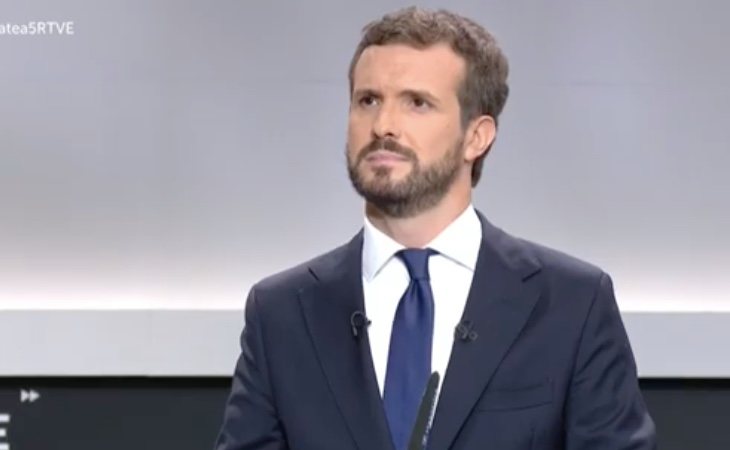 Casado señala que la moción de censura se produjo por una sentencia que finalmente ha terminado sido revocada en la Audiencia Nacional. Esa ...