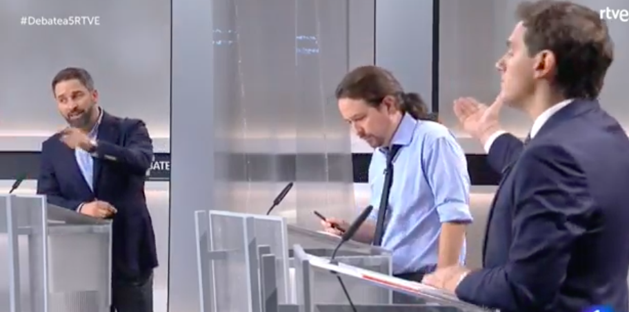 Abascal, a Rivera: 'Me gusta señalarle cuando usted miente, es lo que hace de manera constante'