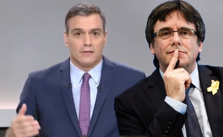 Pedro Sánchez: 'Me comprometo a traer a Puigdemont a España y que rinda cuentas con la Justicia'