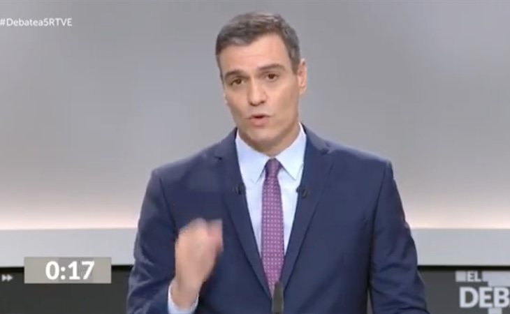 Sánchez: 'No compartimos con Podemos que haya que poner en riesgo la unidad de España para subir becas o el salario mínimo. Tampoco con la derecha ...