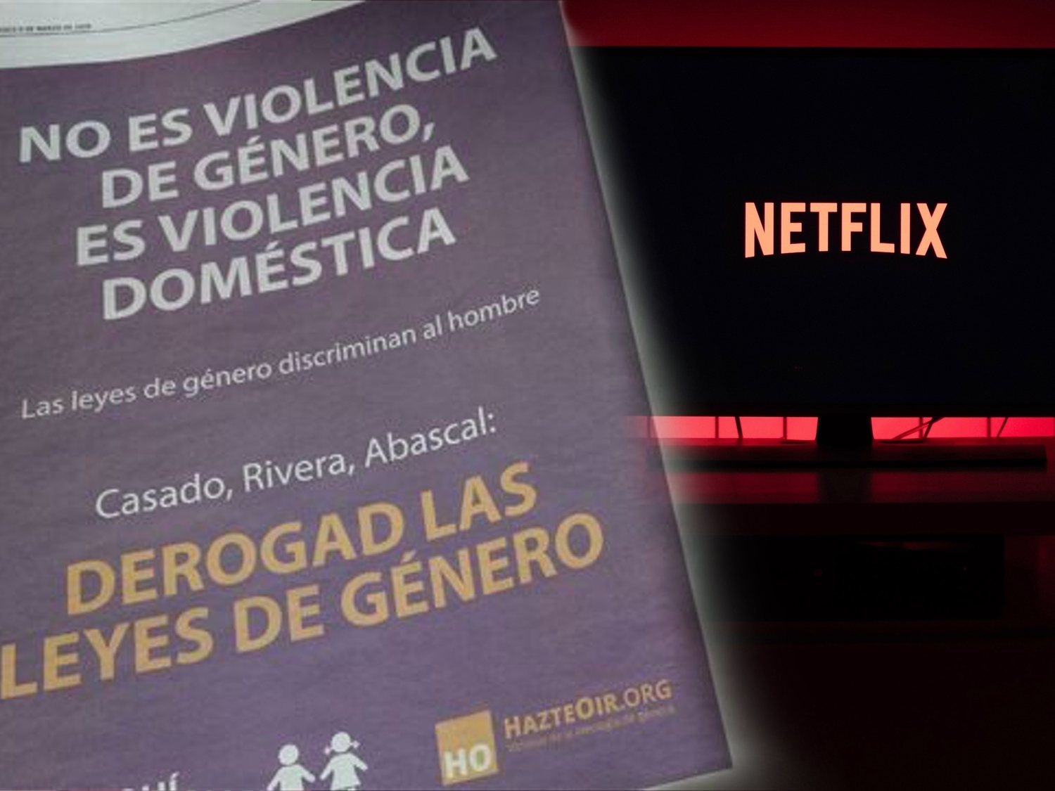 El diario ABC estalla contra Netflix tras retirar su publicidad por dar alas a Hazte Oír