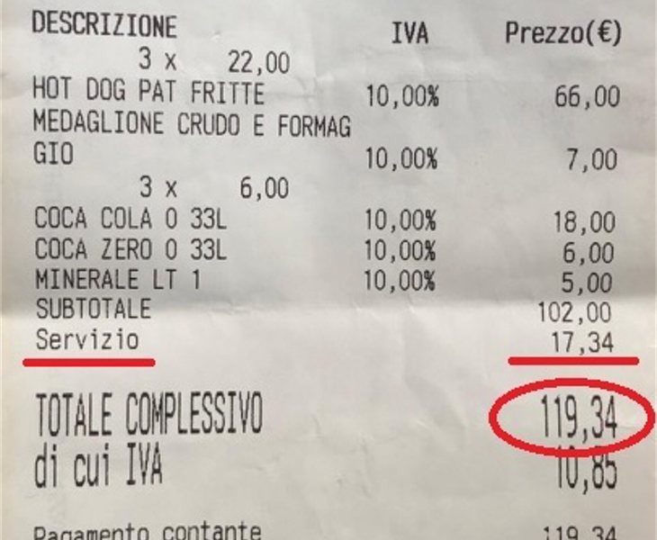 El dueño del restaurante reconoce que no son precios corrientes, pero que los clientes aceptan pagarlo cuando piden su comida y es responsabilidad suya mirar la carta antes