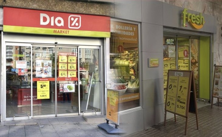 DIA tiene una imagen muy potente, fácilmente reconocible con su logo, que empañó con multitud de marcas y conceptos que confundían a los consumidores