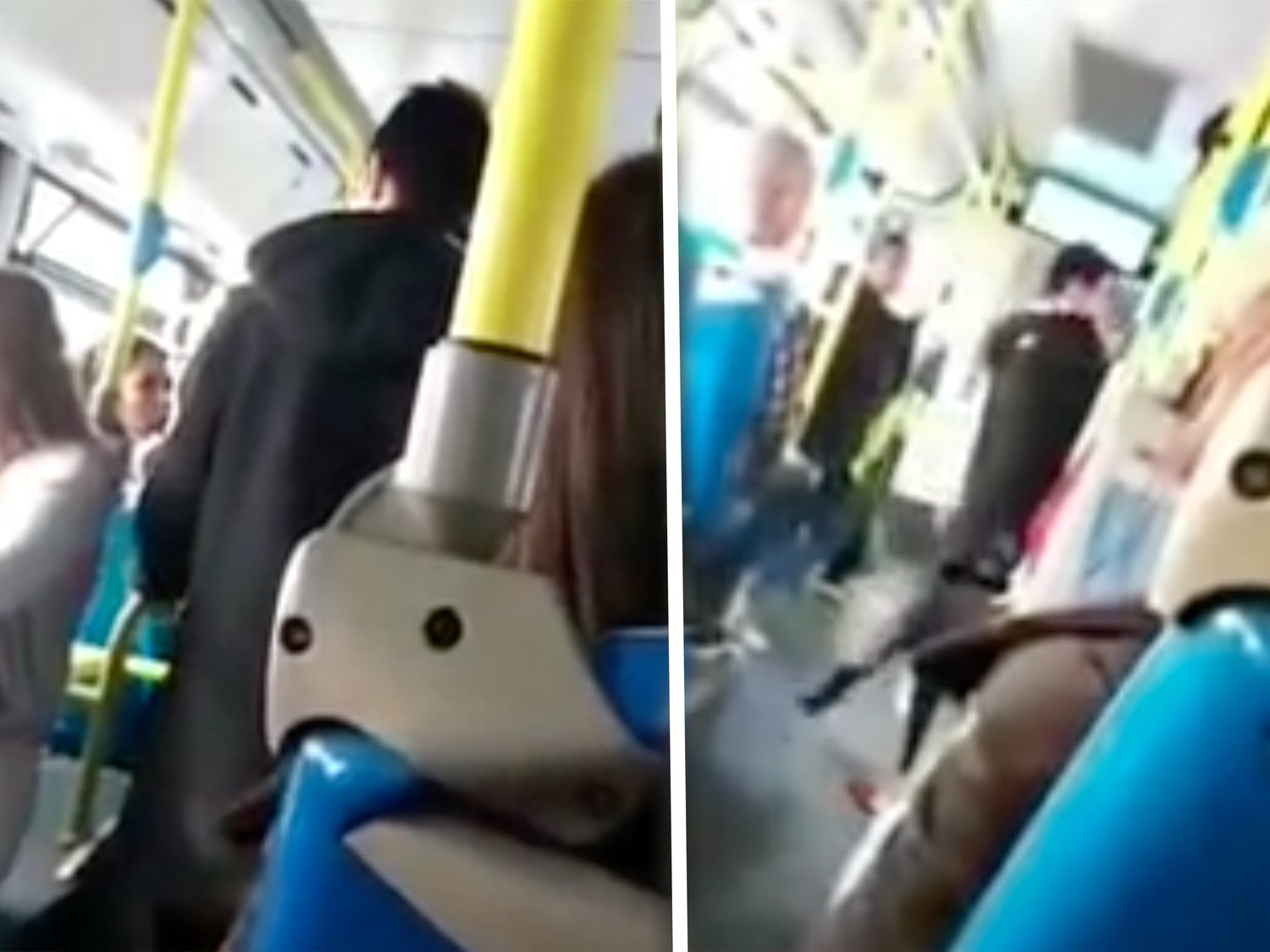 Golpean a una mujer latina en un autobús de Madrid sin que nadie actúe: "Vete a tu puto país"