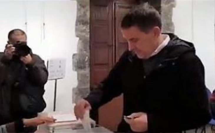 Arnaldo Otegi (EH Bildu) anima a votar para 'parar el fascismo'