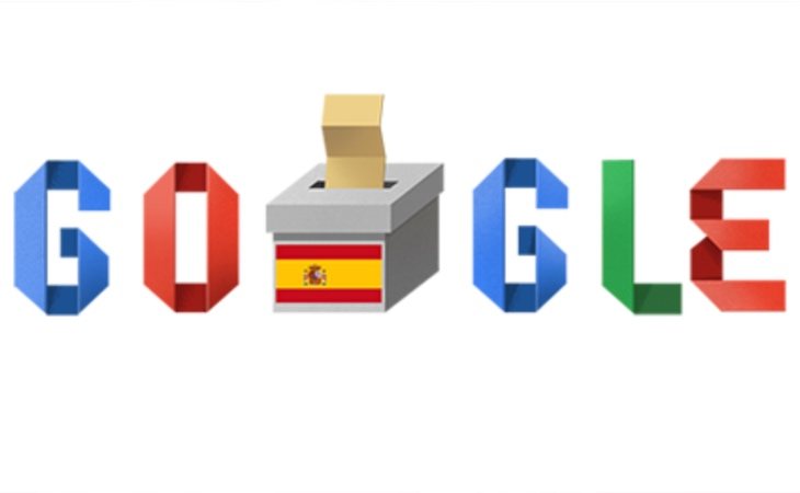 Google dedica su doodle a las elecciones generales de España