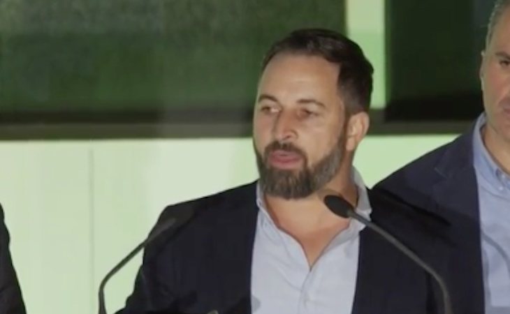 Santiago Abascal celebra los resultados de VOX: 'Hemos mejorado la democracia en España'