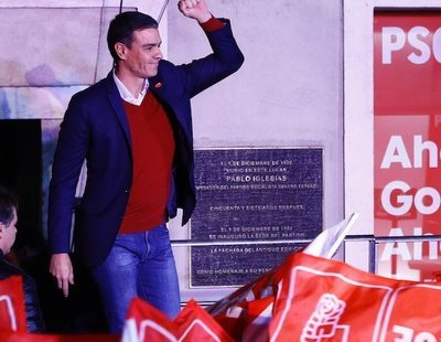 El PSOE de Pedro Sánchez gana las elecciones, VOX tercera fuerza y Cs se hunde